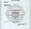 Business LIcense City of Great Falls