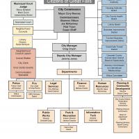 2025 City of Great Falls Organizational Chart