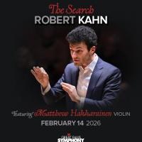 The Search  Robert Kahn  featuring Matthew Hakkarainen violin  February 14th, 2026