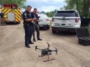Detectives Using Drone
