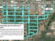 Street Sweeping Schedule April 30 (All ST&Aves) 32 ST S-47 ST S from10 Ave-15 Ave S; ST & Ave-39 ST-41 ST S from 15 Ave-20 Ave S