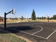 After Photo - Basketball Court