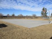 After Photo - Gibson Park Basketball Court