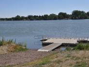 Canoe or Kayak boat launch area onto the Missouri River