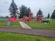 Lions Park ADA Sidewalks to Play Structures - After Photos 