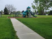 Pinski Park ADA Sidewalks to Play Structures - After Photos 
