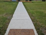 Valleyview Park ADA Sidewalks to Play Structures - After Photos 