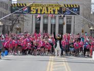 Runners lined up at the start of another race 