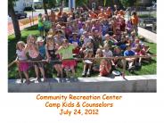 2012 Community Recreation Center Camp Kids