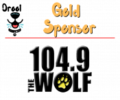 Gold Sponsor 104.9 The Wolf