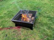 approved square fire pit