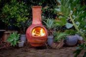 approved Chiminea type fire pit