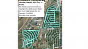 May 12 street sweeping Monday, May 12, 2025 Day 21- All Streets and Aves from Fox Farm Rd to Treasure State Dr from Park Garden Rd to Country Club Blvd
