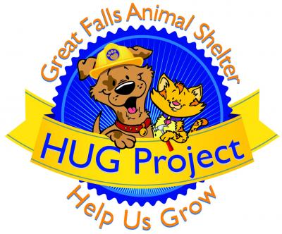 Great Falls Animal Shelter Help Us Grow (HUG) Project logo