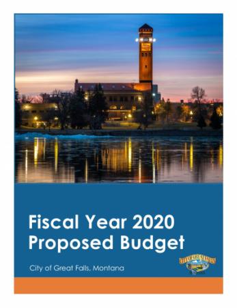 2020 Proposed Budget Cover