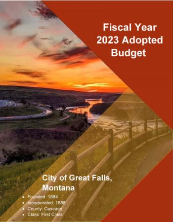 FY2023 Adopted Budget Cover