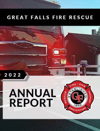 2022 Fire Annual Report Cover