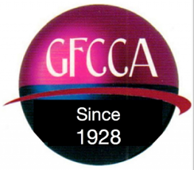 Round image with GFCCA on the top and Since 1926 on the bottom