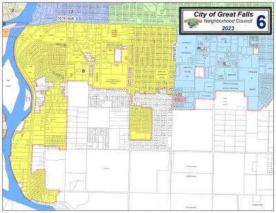Neighborhood Council #6 Map