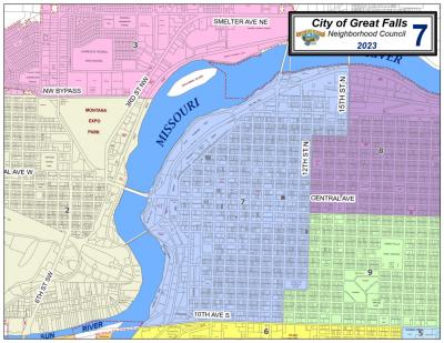 Neighborhood Council #7 Map