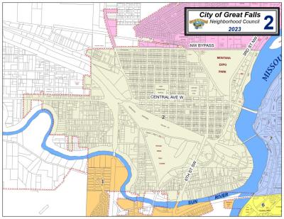 Neighborhood Council 2 Map
