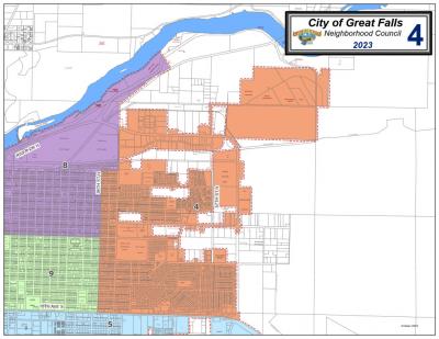 Neighborhood Council #4 Map