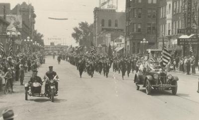 Central Ave 1920s Parade