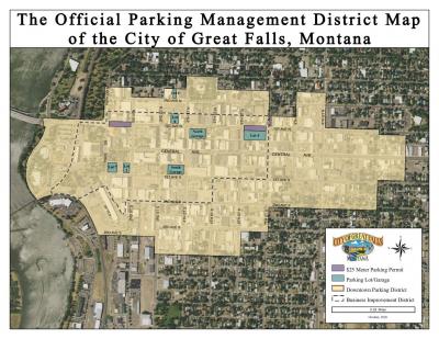 2024 Parking Program Map