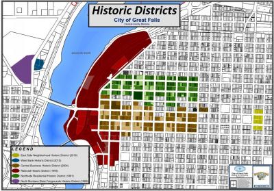 Historic Districts Map