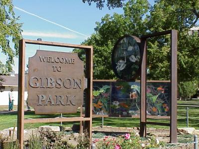 Gibson Park Entrance