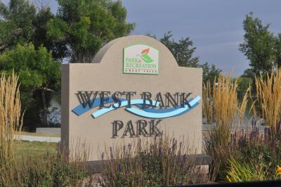 West Bank Entry Sign