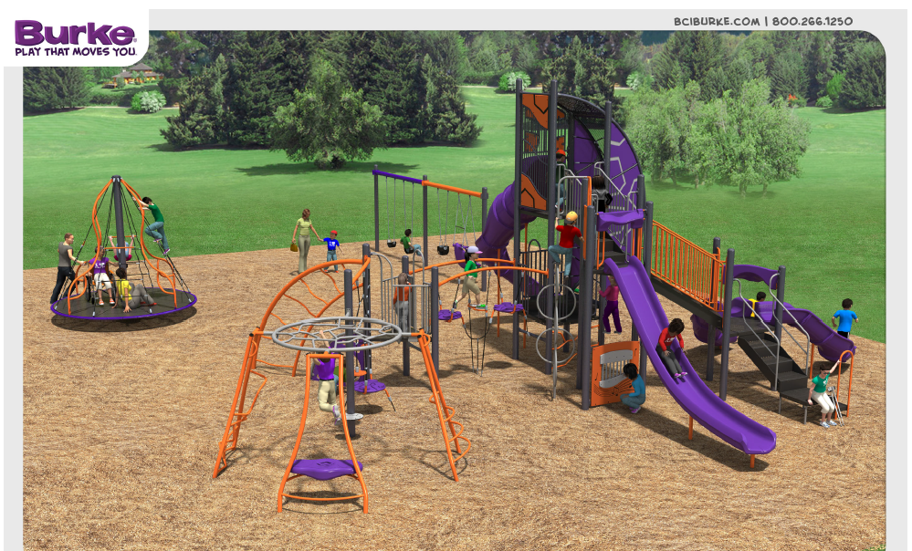Park District Project Grande Vista Park Play Structure City of